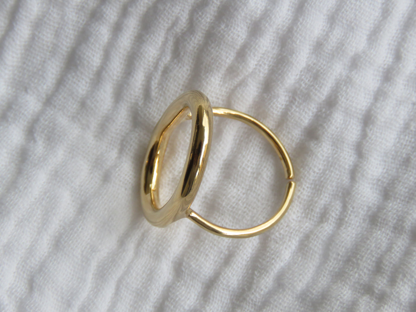 Bague Constance (plaqué or) Jelac